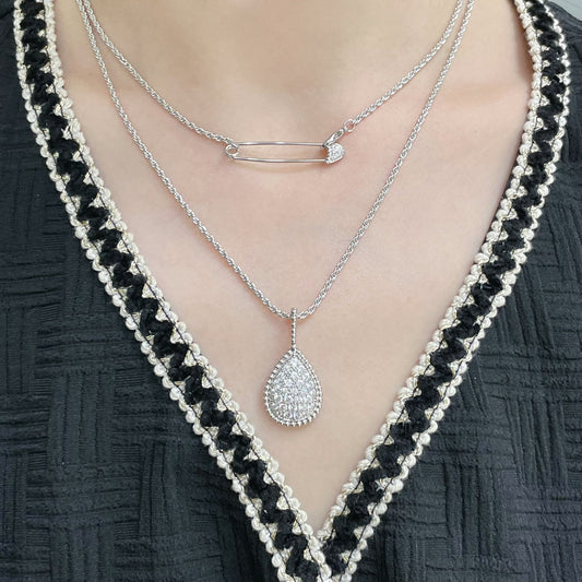 BOHEME DIAMOND LONG NECKLACE