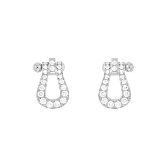 FORCE 10 FULL DIAMOND STUD EARRINGS MINI MODEL