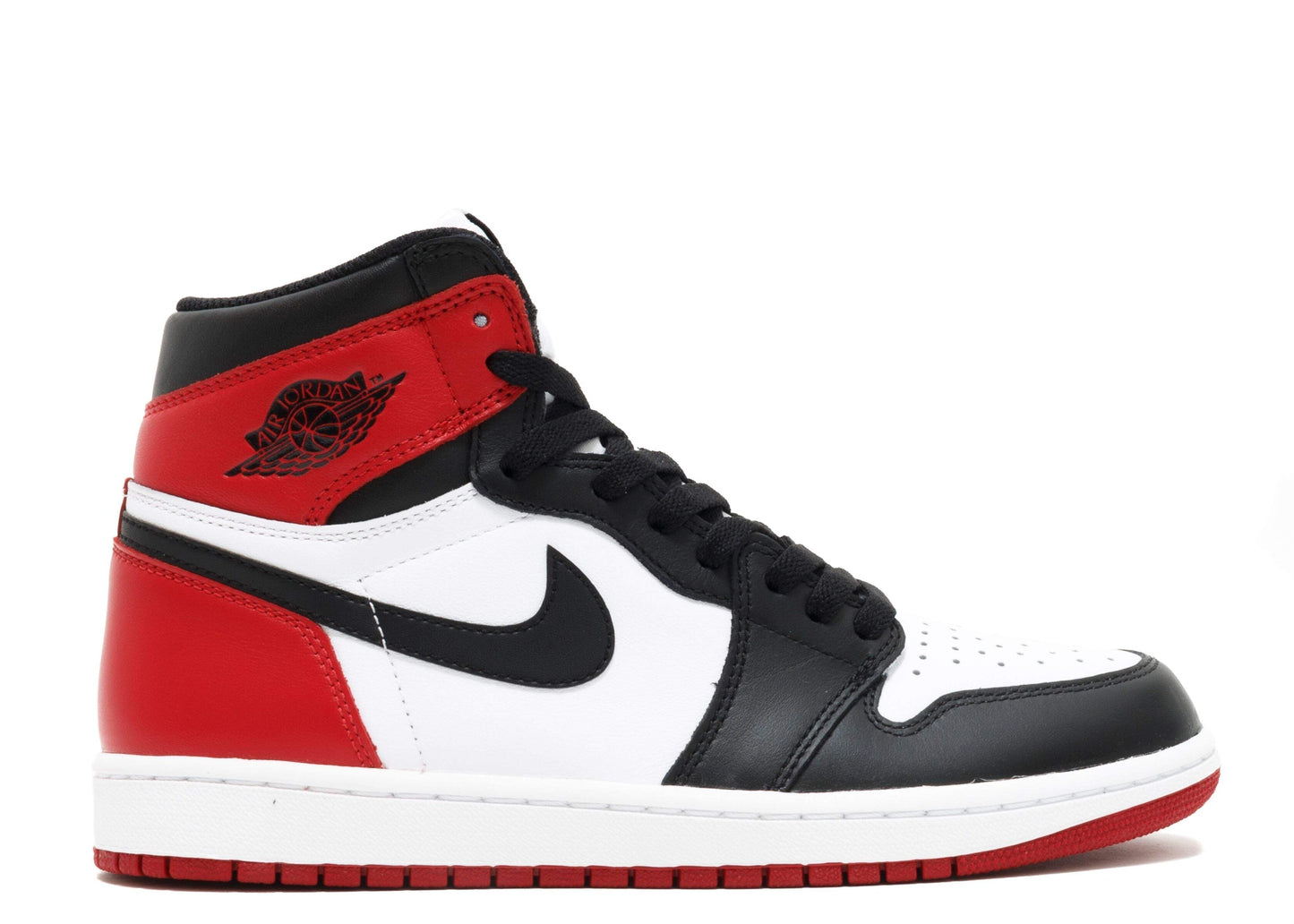 Air Jordan 1 Retro High OG ‘Black Toe’ 2016 Revered Footwear Sneakers - Elite...