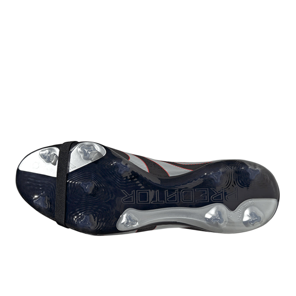 Predator League Obsidian Strike Fold-Over Tongue Firm Ground/Multi Ground Soccer Cleats