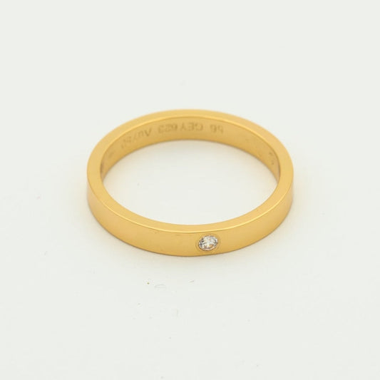 LOVE RING 4MM 1 DIAMOND