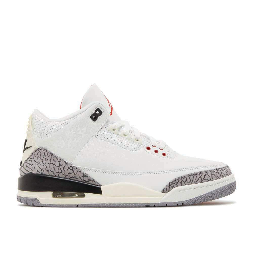 Air Jordan 3 Retro ‘White Cement Reimagined’ Unfading Sneaker Sneakers - Retr...