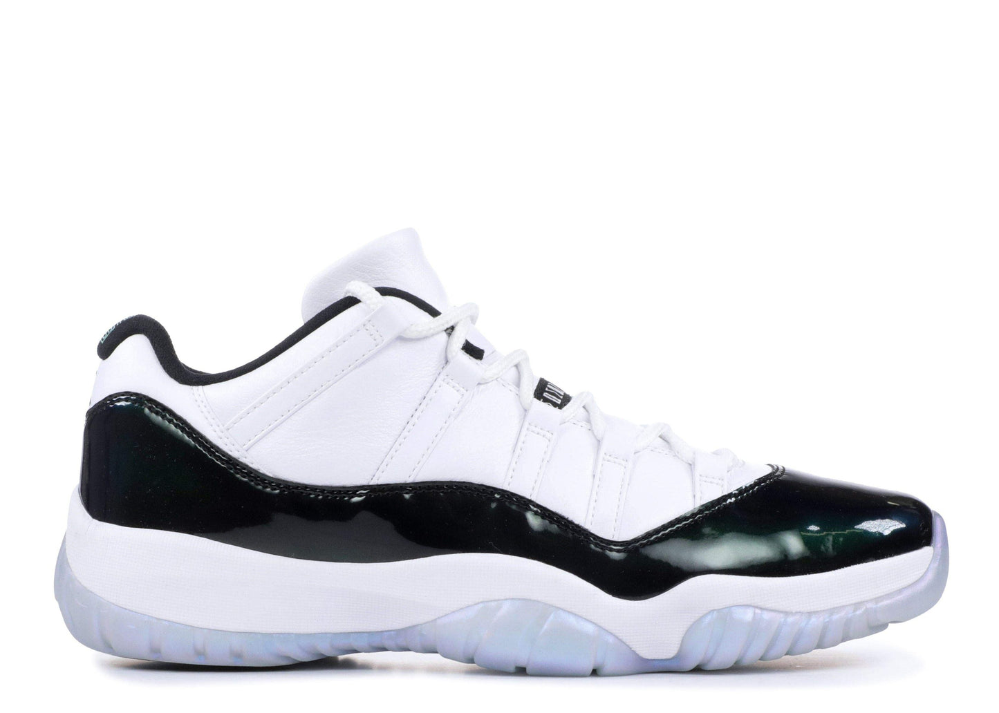 Air Jordan 11 Retro Low ‘Emerald’ Revered Footwear Sneakers - Cushioned Stride