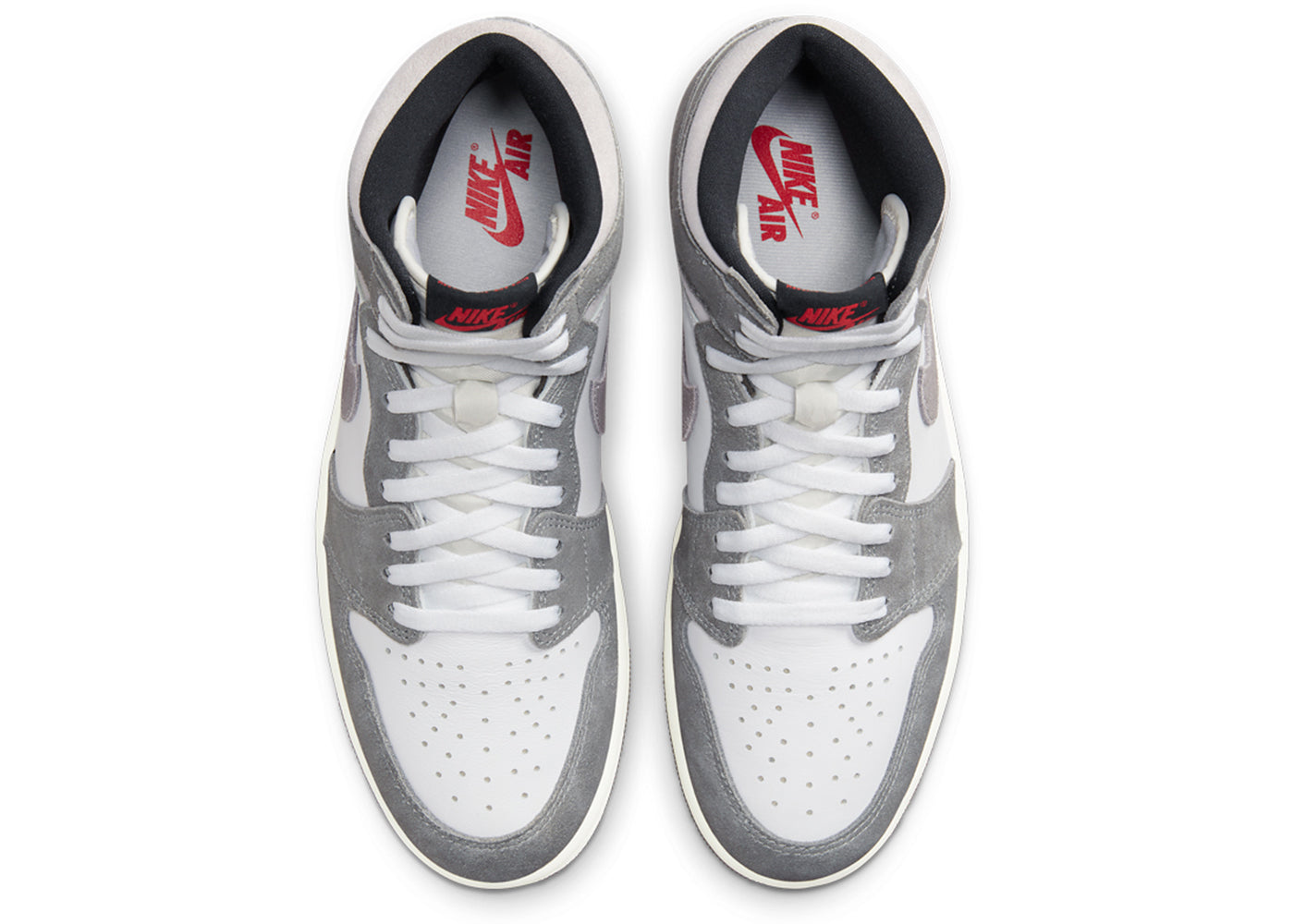 Air Jordan 1 Retro High OG Washed Black Sneakers - Court Classic
