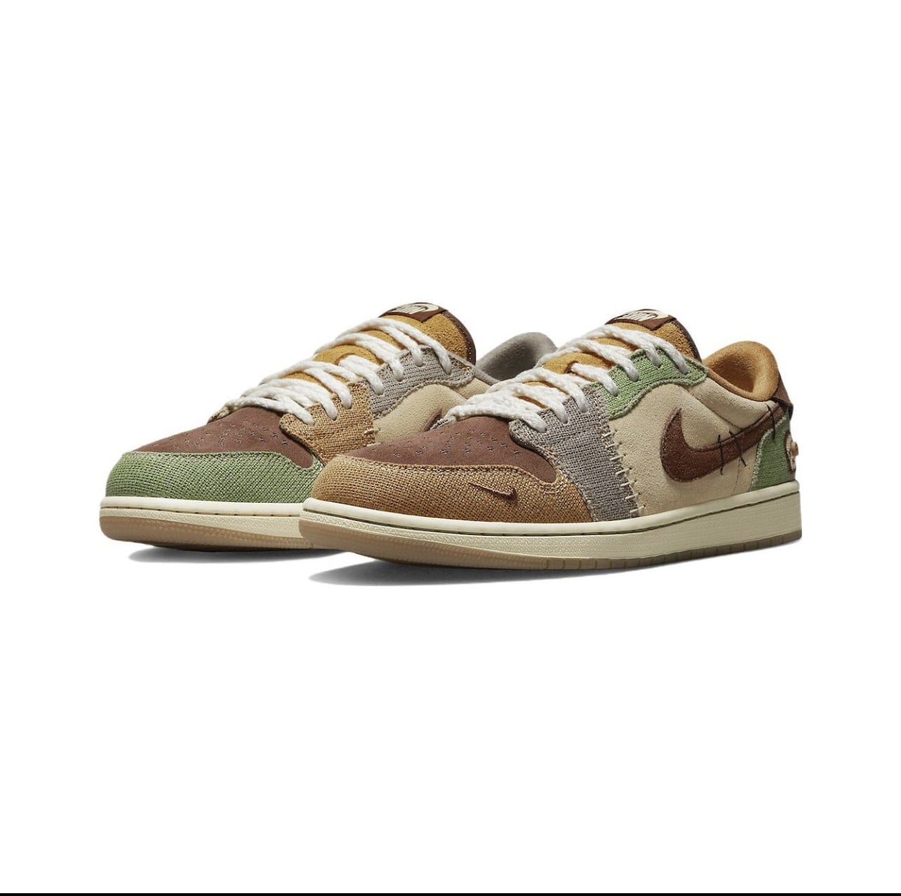 Air Jordan 1 Retro Low OG Zion Wiliamson Vodoo Sneakers - All-Day Comfort