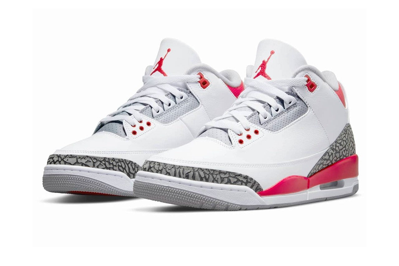 Air Jordan 3 Retro Fire Red Sneakers - Archive Edition | Street Style