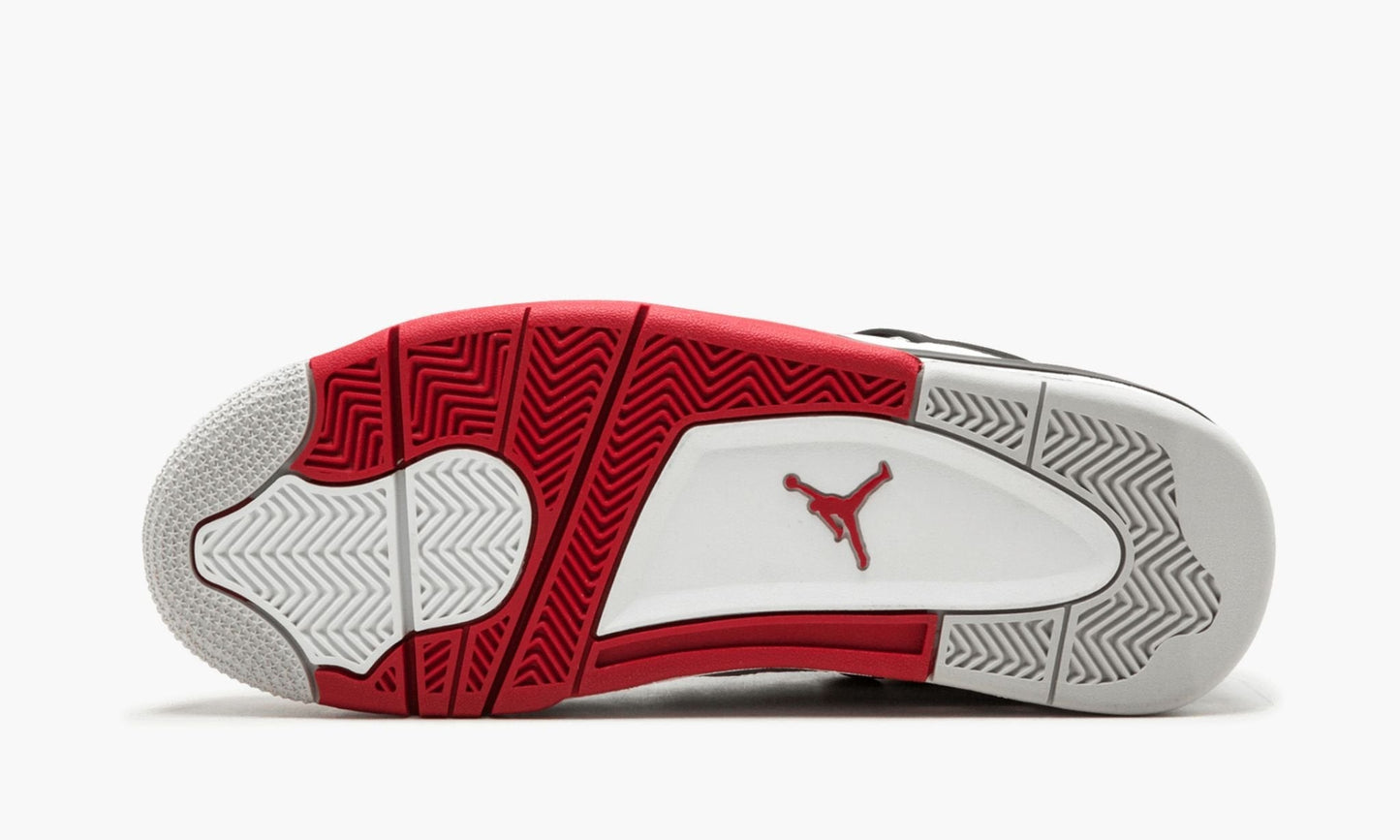 Air Jordan 4 Retro Fire Red Sneakers - Signature Series