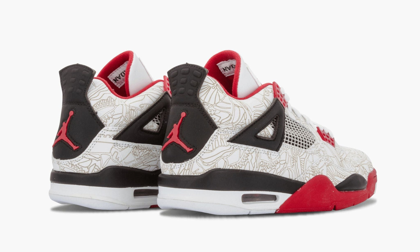 Air Jordan 4 Retro Laser Sneakers - Hall of Fame | Designer Kicks