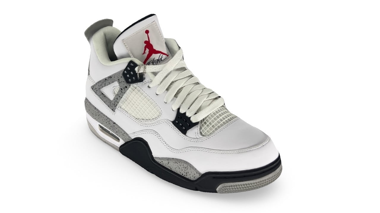 Air Jordan 4 Retro OG White Cement 840606 Sneakers - Fresh Drop