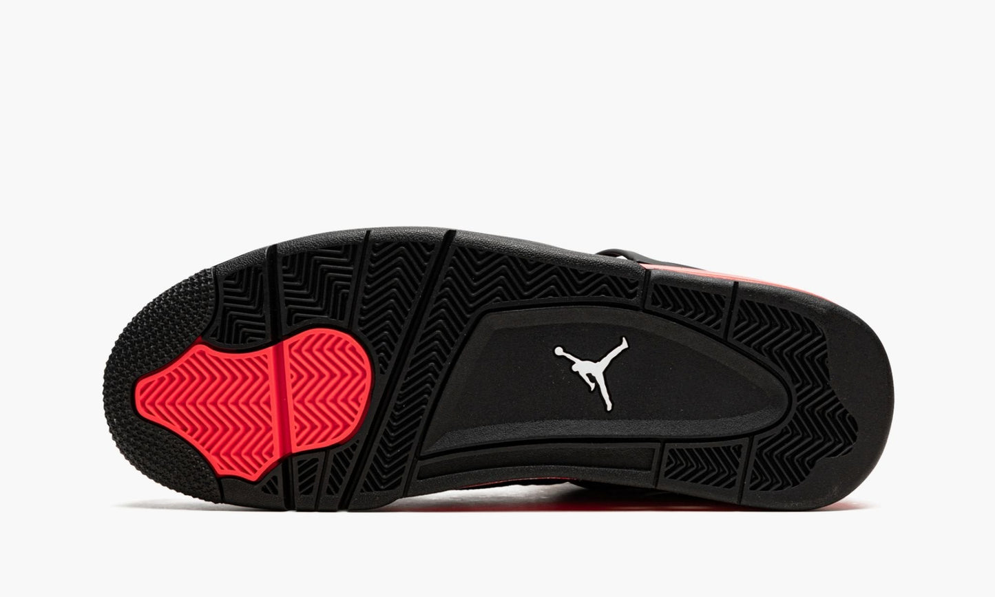 Air Jordan 4 Retro Red Thunder Sneakers - Streetwear Essential