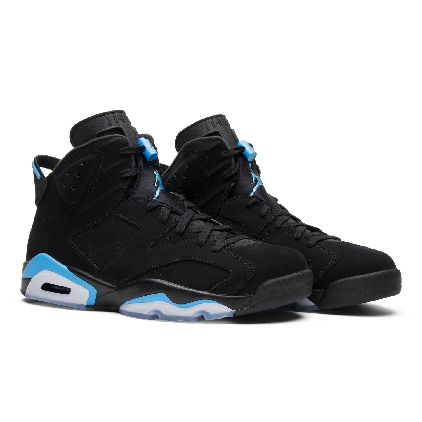 Air Jordan 6 Retro ‘UNC Black/University Blue’ 384664-006 Sneakers - Authentic