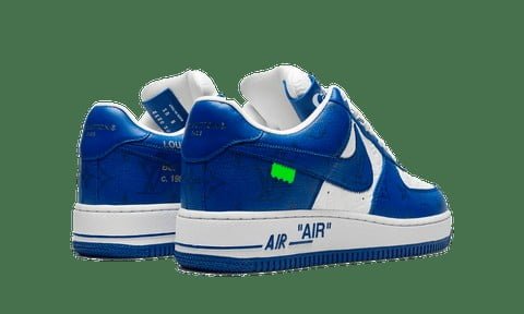 Air Jordan Force 1 Low White Royal Sneakers - Retro Classic