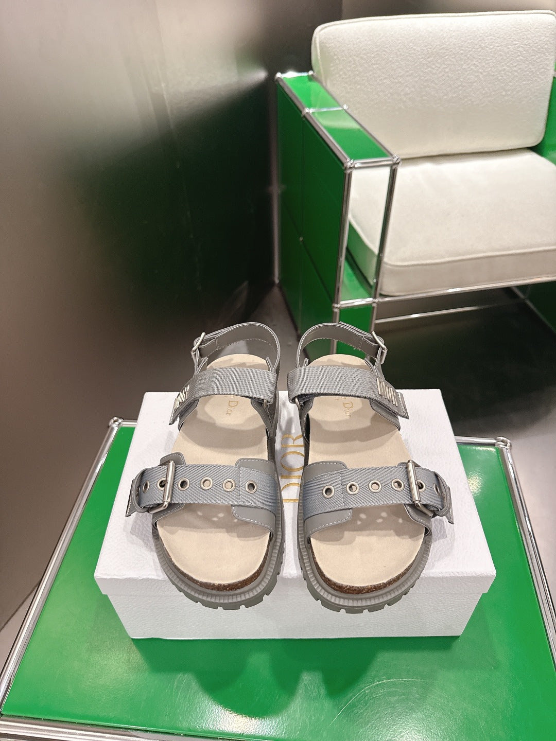 Dior 2026 Dioract Sandal Fabric Cowhide 718705