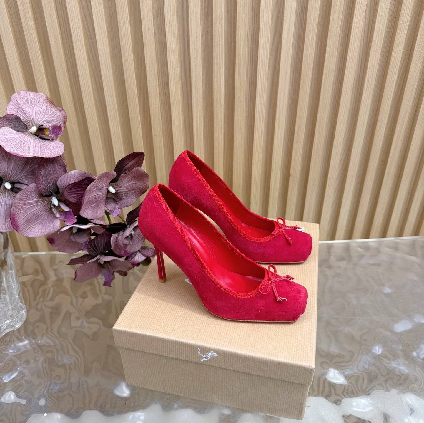 Christian Louboutin 2026 Cassia Nodo 100mm Pumps Crepe-Satin 776028