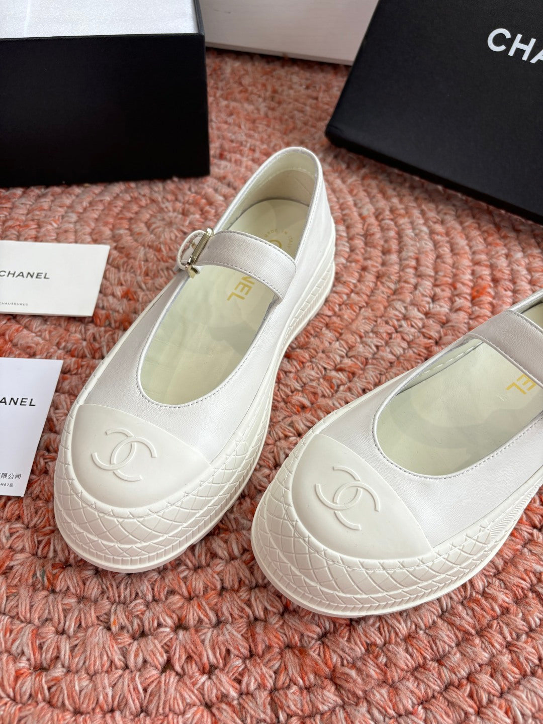 Chanel 2026 Mary Janes Lambskin 802894