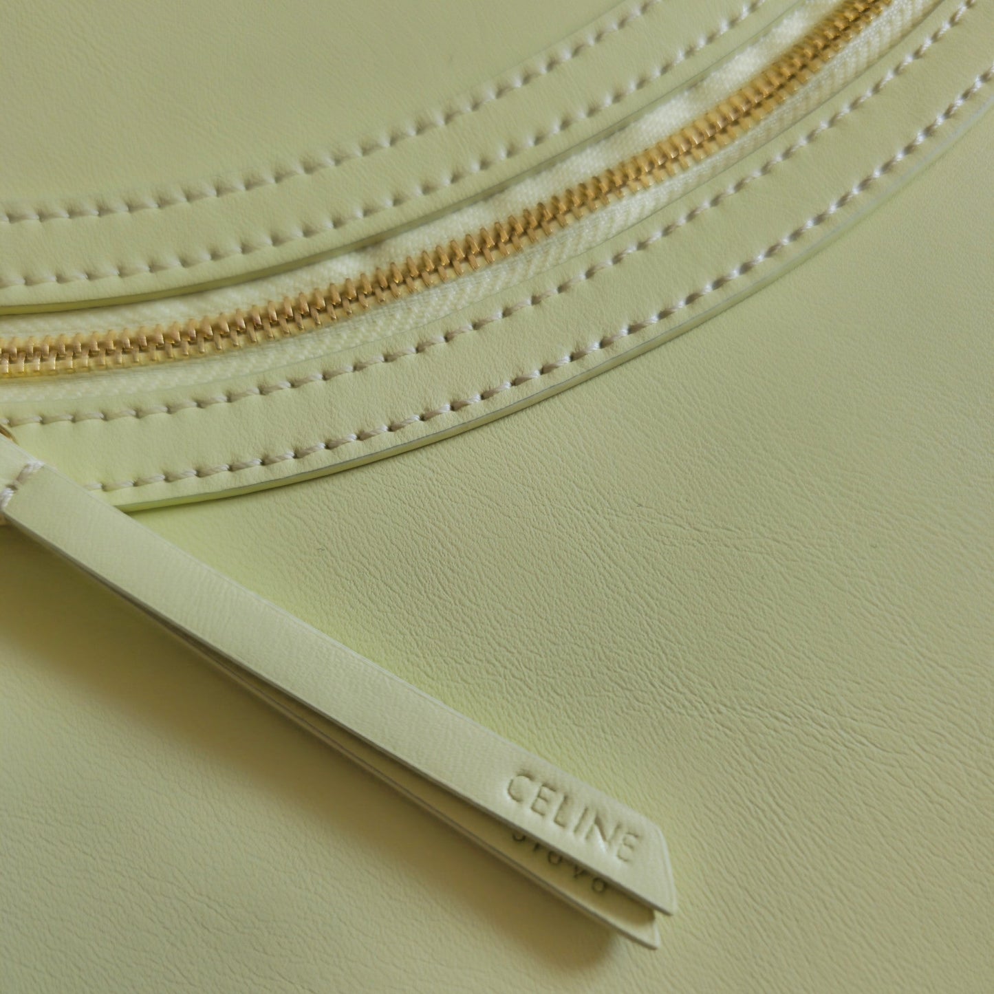 Celine 2026 Flat Cabas New Luggage Bag Citrus Calfskin 276205