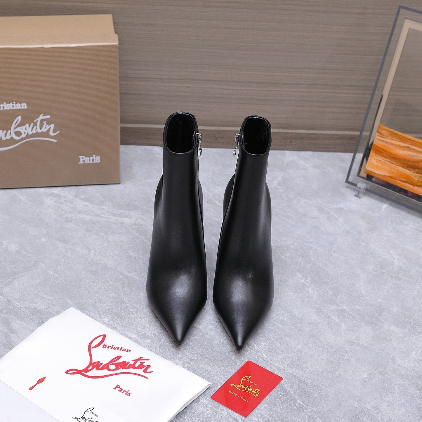 Christian Louboutin Kondora So Kate Boot Calfskin 863888