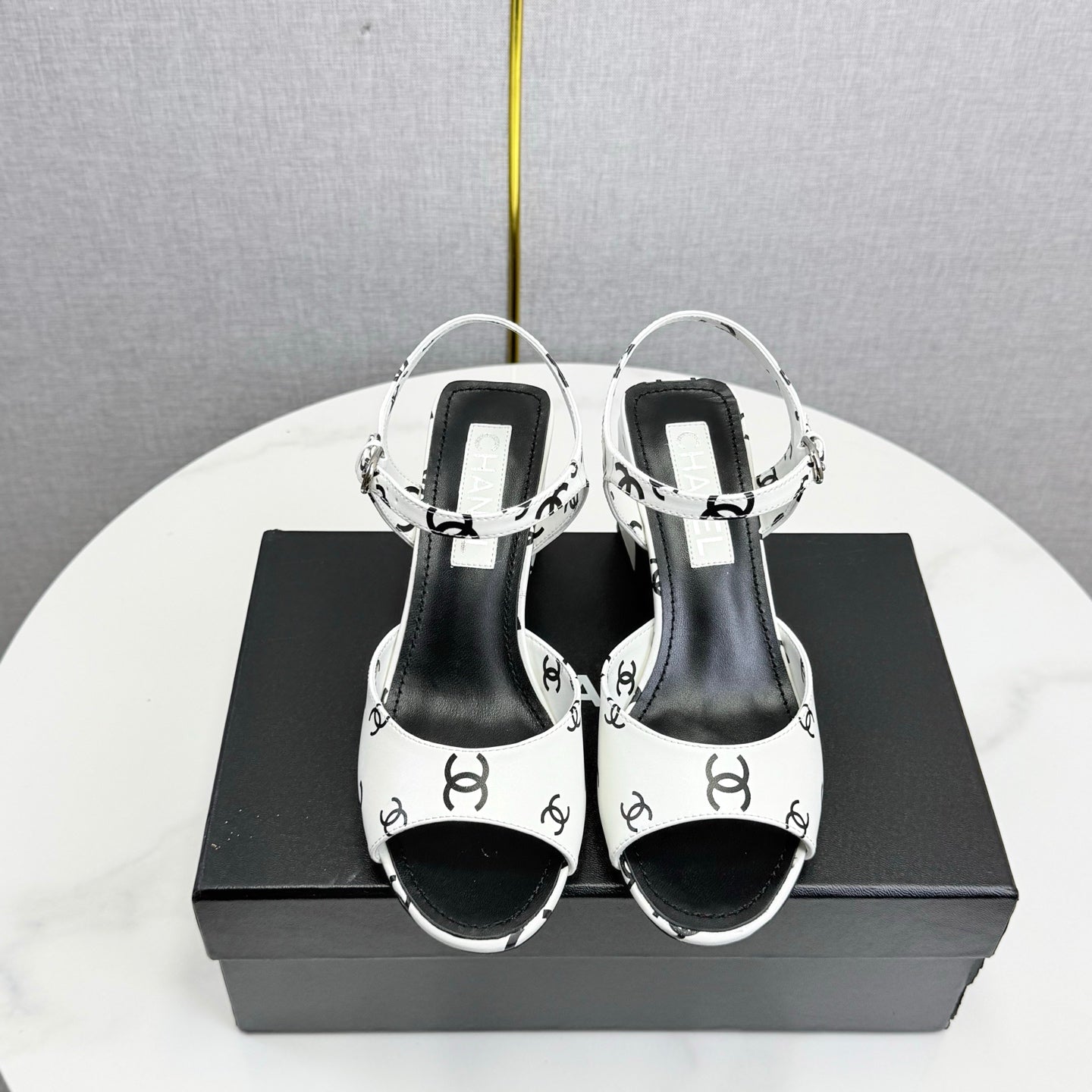 Chanel 2026 Slingback Sandals Sheepskin 801510