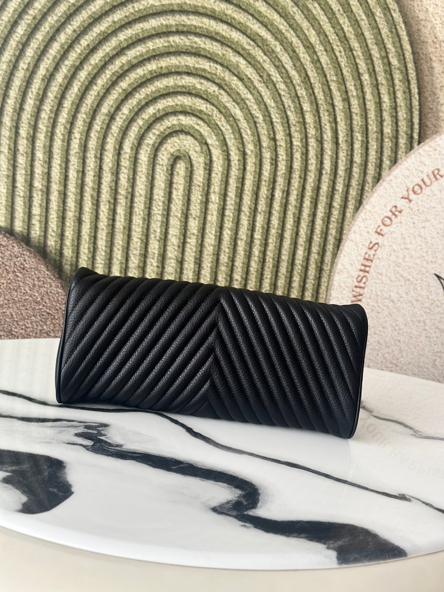 Chanel 2026 Clutch 30cm Black Lambskin