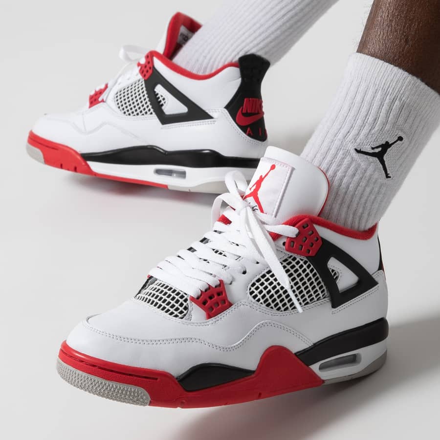 Jordan 4 Fire Red 2020 Sneakers - Court Icon | Rotation Essential