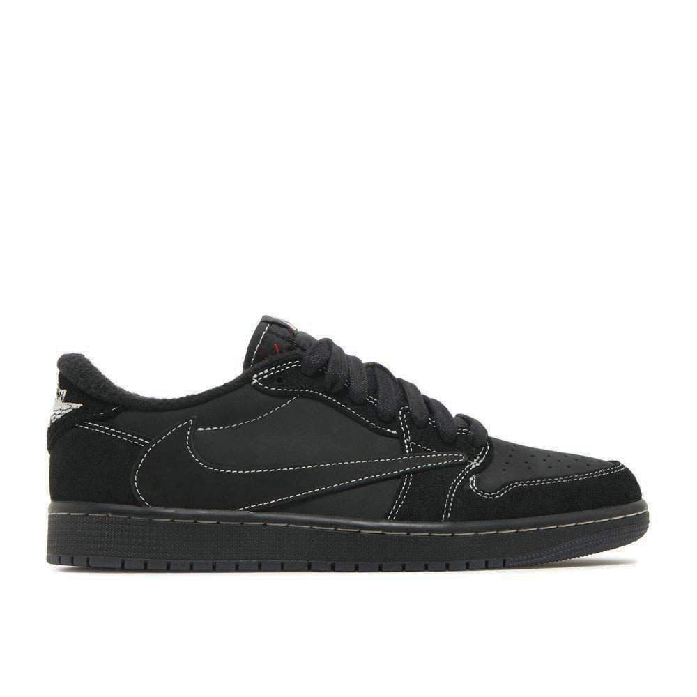 Travis Scott x Air Jordan 1 Low OG SP ‘Black Phantom’ Unfading Sneaker...