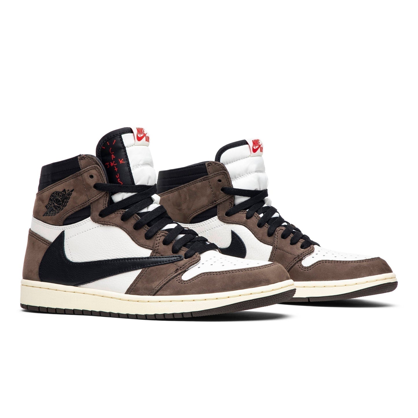 Travis Scott x Air Jordan 1 Retro High OG ‘Mocha’ CD4487-100 Sneakers - Pro-L...