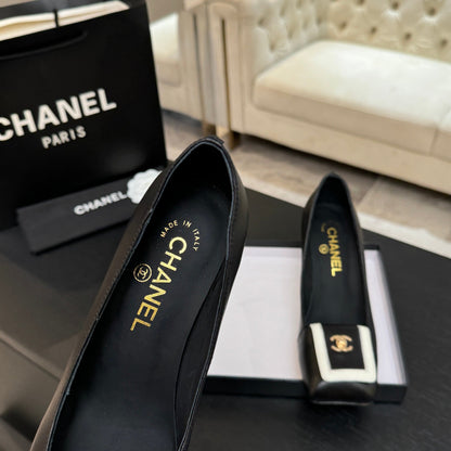 Chanel 2026 Pump Black Lambskin 653536