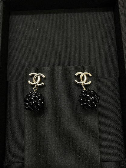 CC Beaded Drop earrings