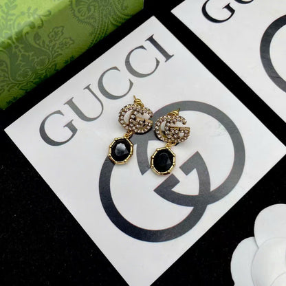 GG Marmont Crystal Earrings