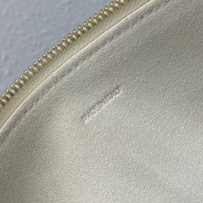 Celine 2026 Romy Bag 34cm White Smooth Calfskin 281926