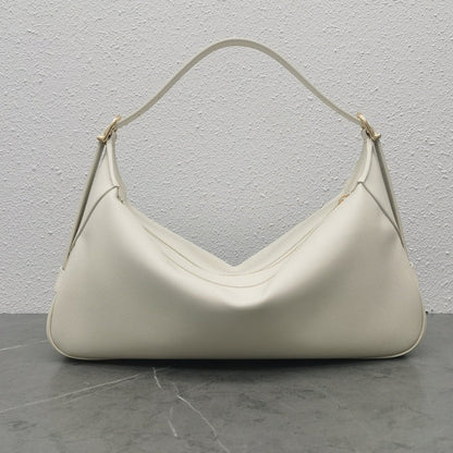 Celine 2026 Romy Bag 34cm White Smooth Calfskin 281926