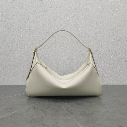 Celine 2026 Romy Bag 34cm White Smooth Calfskin 281926