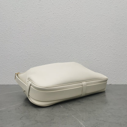 Celine 2026 Romy Bag 34cm White Smooth Calfskin 281926