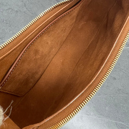 Celine 2026 Ava Strap Bag 24.5cm Tan Smooth Calfskin 281919