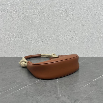 Celine 2026 Ava Strap Bag 24.5cm Tan Smooth Calfskin 281919