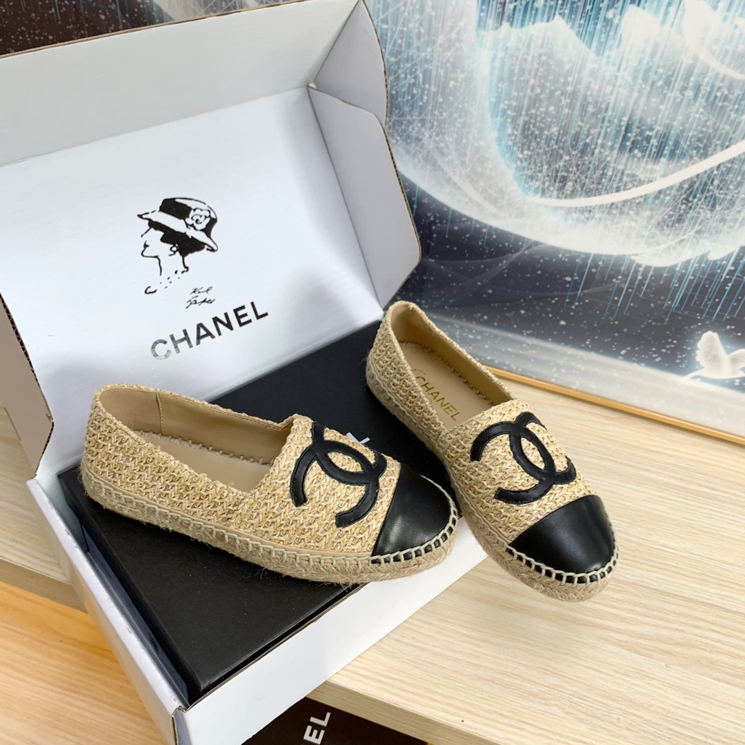 Chanel 2026 New Espadrilles Tweed Leather 824945