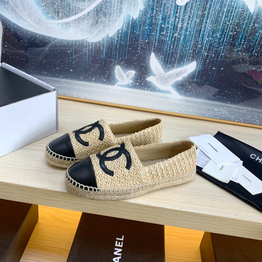 Chanel 2026 New Espadrilles Tweed Leather 824945