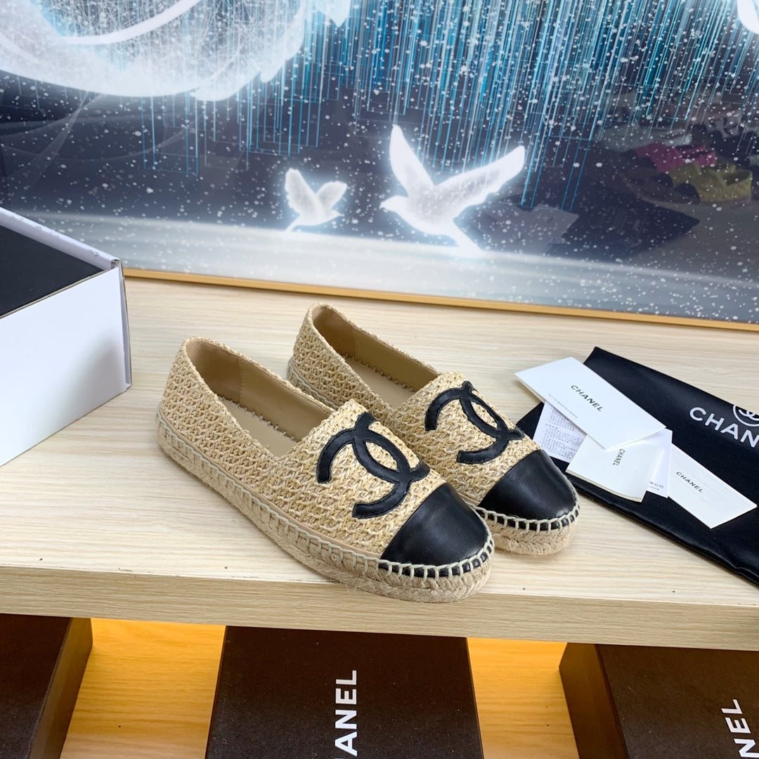 Chanel 2026 New Espadrilles Tweed Leather 824945