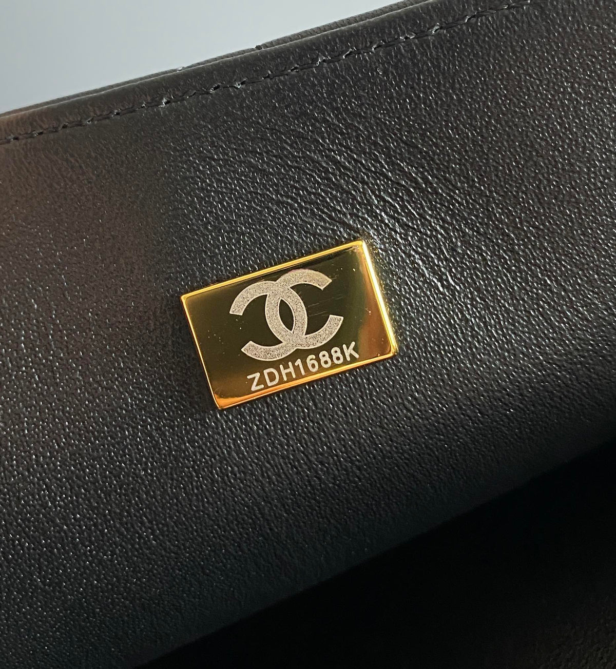 CC Handbag 28cm Black Lambskin