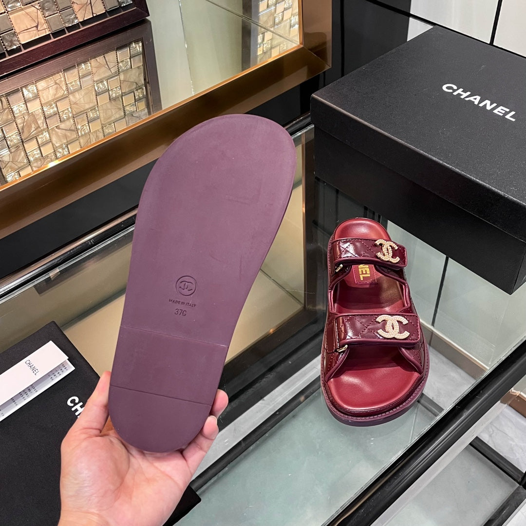 Chanel 2026 Sandal Patent Calfskin 895114