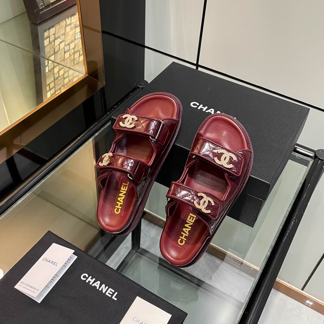 Chanel 2026 Sandal Patent Calfskin 895114