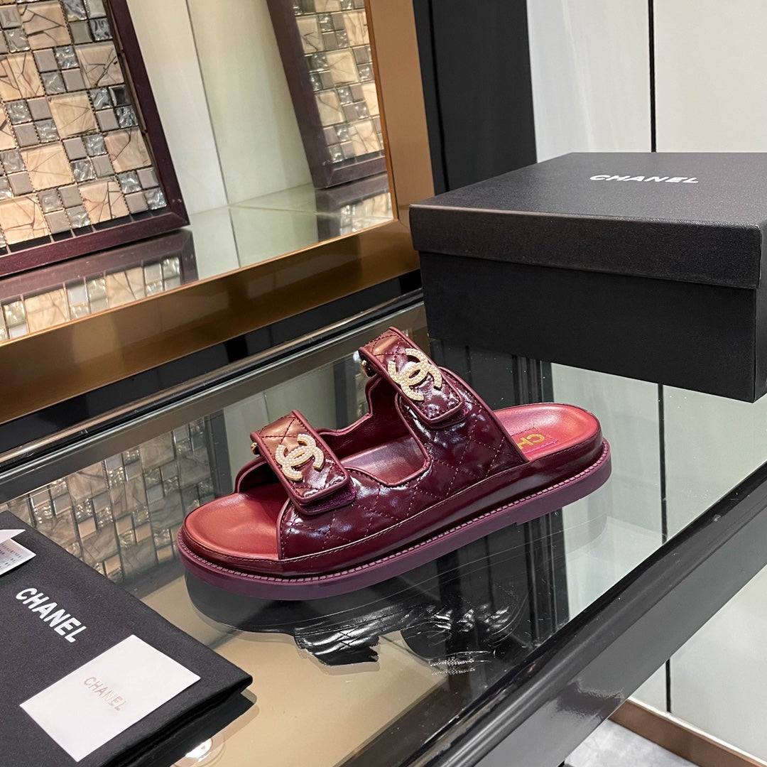 Chanel 2026 Sandal Patent Calfskin 895114