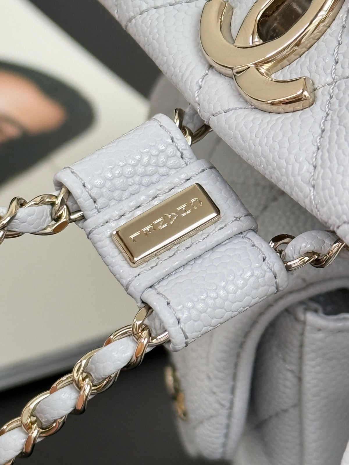 CC Mini Duma Backpack Light Grey Caviar