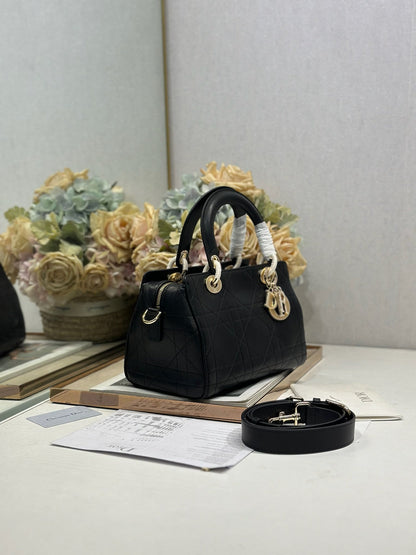 Dior 2026 Lady Bag 27cm Black Leather