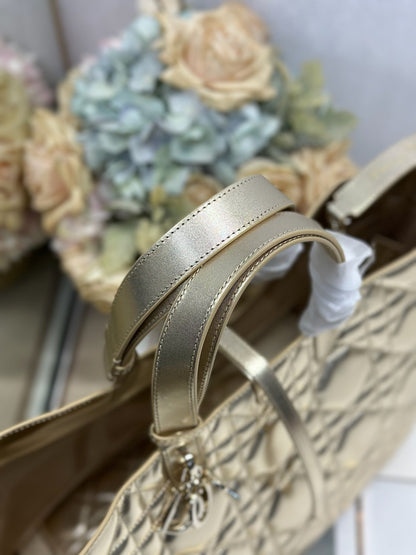 Dior 2026 Toujours Bag Gold Calfskin 288529