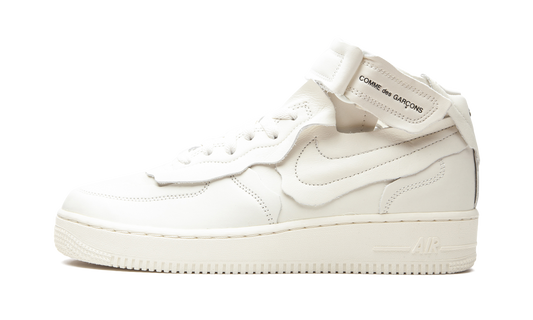 Air Force 1 Mid "Comme des Garcons White" DC3601 100