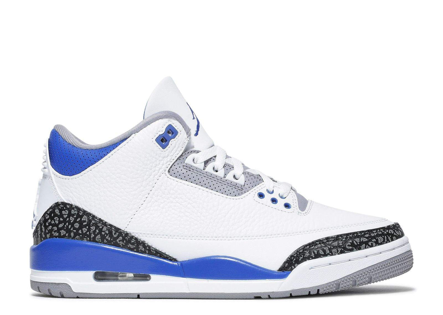 Air Jordan 3 Retro ‘Racer Blue’ Revered Footwear Sneakers - Cushioned Stride