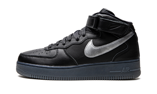 Air Force 1 Mid "Black / Metallic Silver" DX3061 001