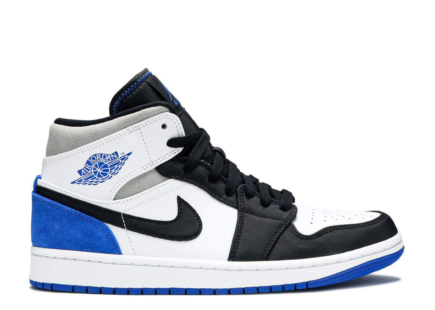 Air Jordan 1 Mid SE ‘Royal Black Toe’ Revered Footwear Sneakers - Streetwear ...