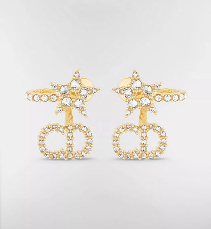 CD Clair D Lune Gold With White Crystals